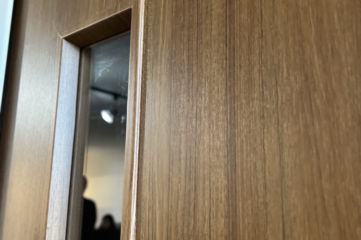 Fire door · Vinyl wrapped