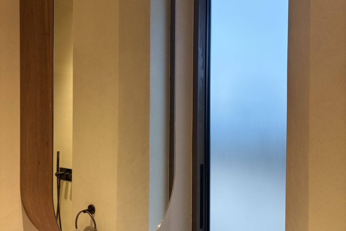 Privacy window film · Luxury property