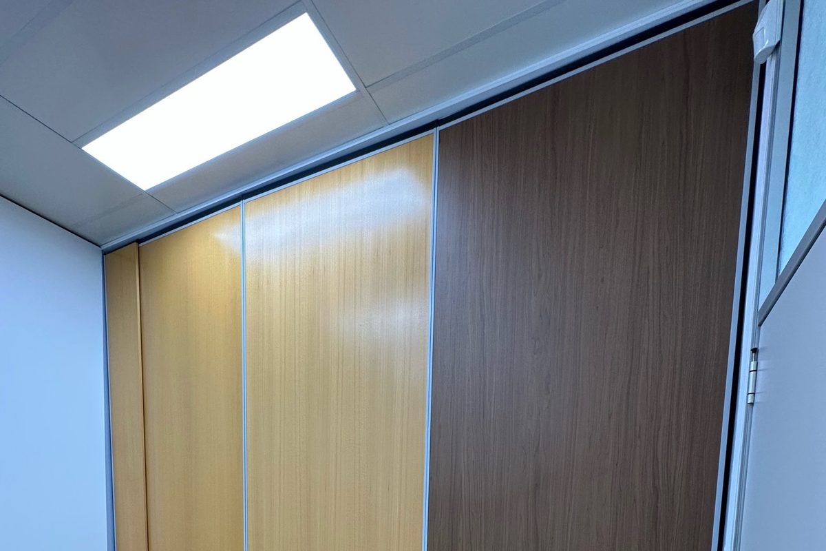 Office partition wrap