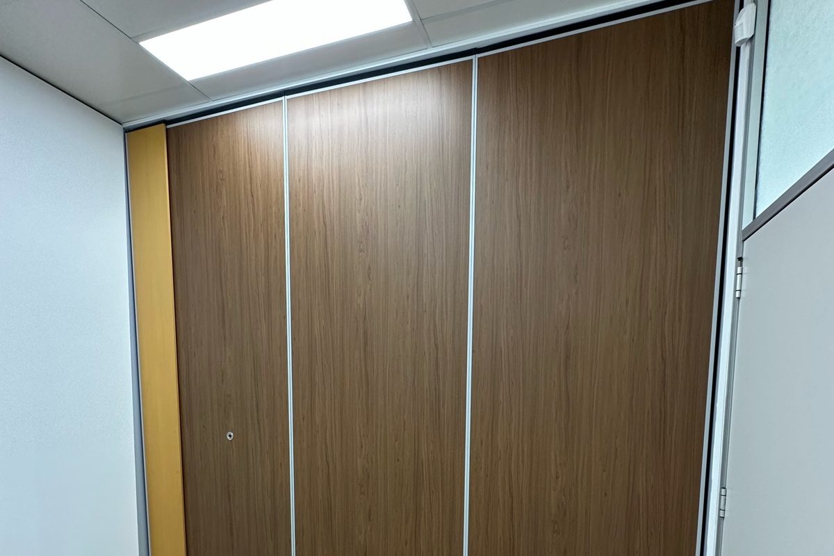 Office partition wrap