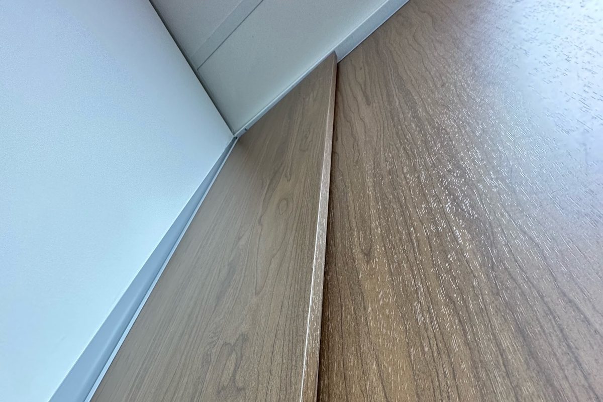 Partition wrap · Edge detail