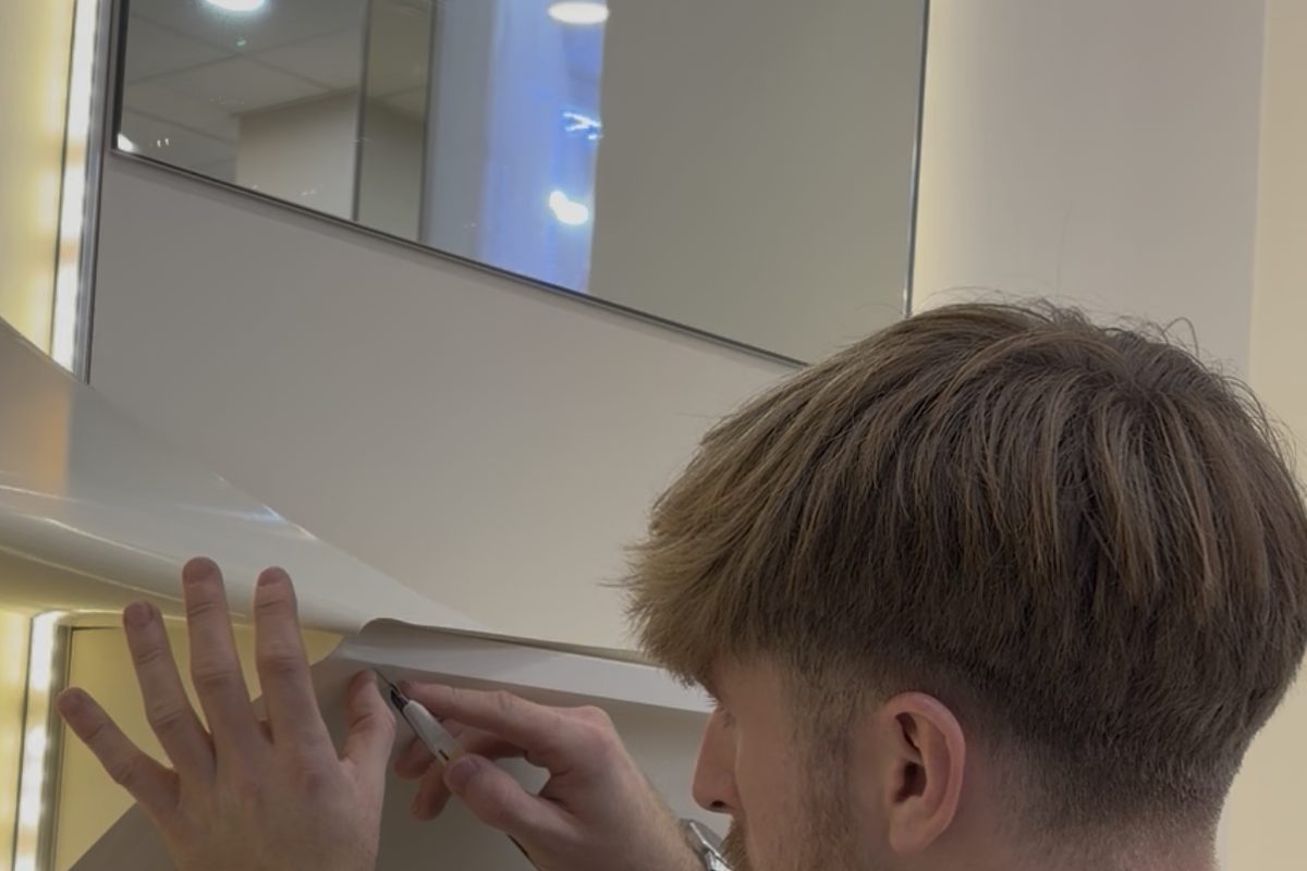 Oscar Dean - Velfi Interiors founder, Cambridge architectural film installer