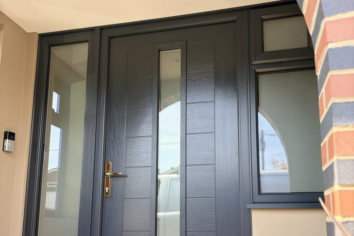 Frosted film · Residential door