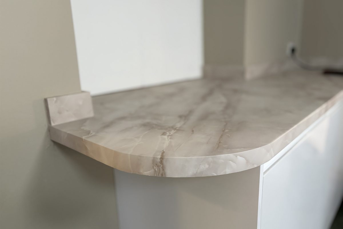 Stone effect worktop · Wilburton