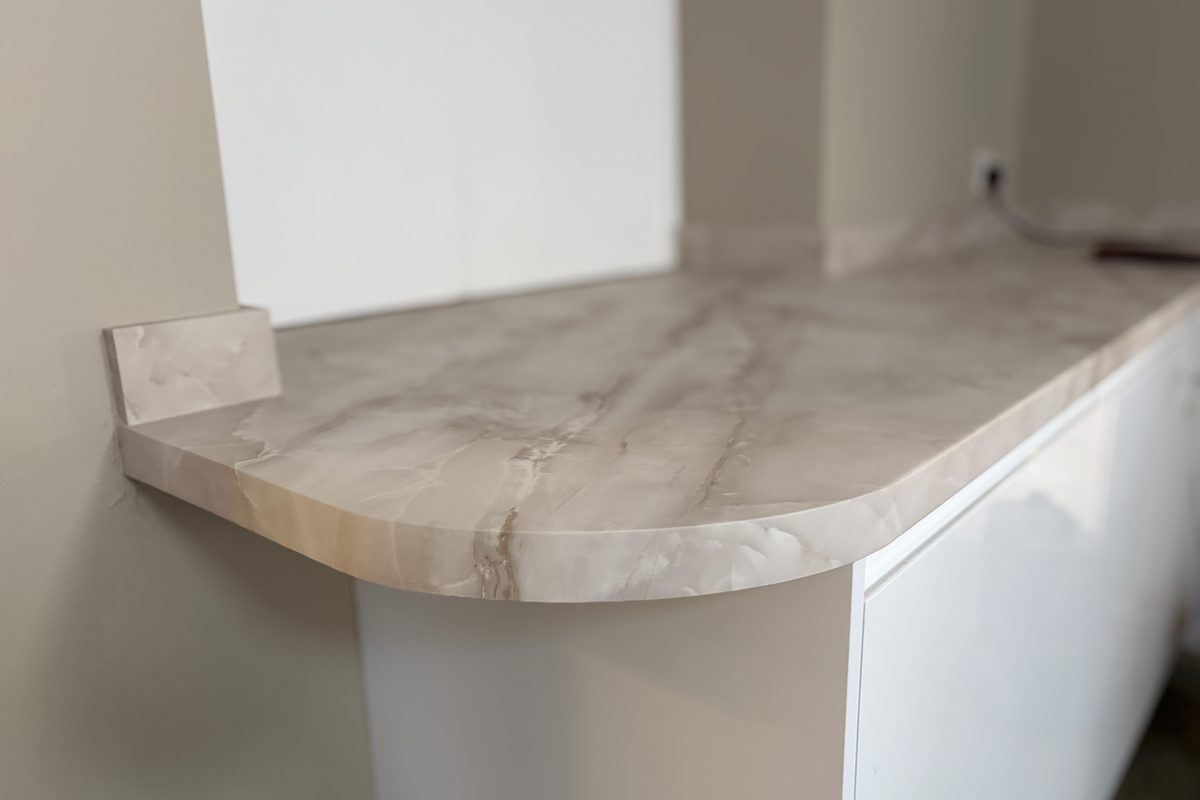 Stone effect worktop · Wilburton
