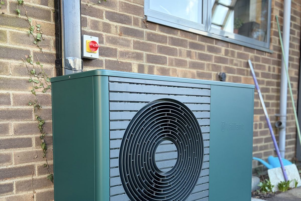 Air source heat pump wrap